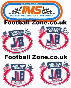 Speedway Stickers America X 5