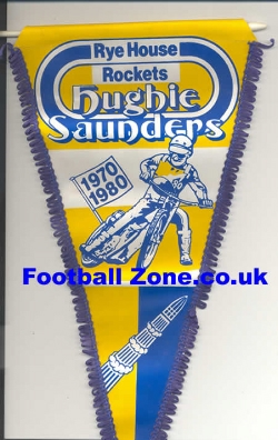 Rye House  Speedway Pennant 1980