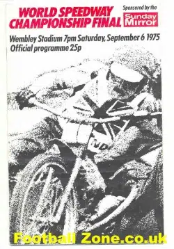 World Speedway Championship World Final 1975