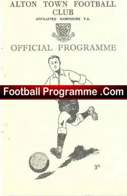 Alton Town v Thornycrofts 1956