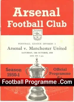 Arsenal v Manchester United 1950 – FA Cup