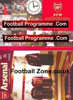 Arsenal v Wigan Athletic 2006 – Last Season Highbury Last Game