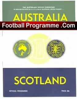 Australia v Scotland 1967