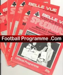 Belle Vue Speedway Pack 7 X 1980’s