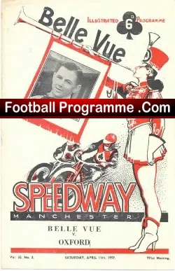 Belle Vue Speedway v Oxford 1959