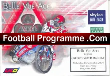 Belle Vue Speedway v Oxford 2004