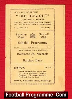 Boldmere St Michaels v Barclays Bank 1948