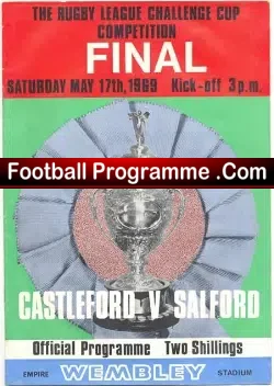 Castleford Rugby v Salford 1969 – Rugby League Cup Final