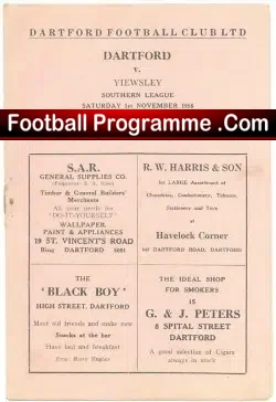 Dartford v Yiewsley 1958