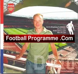 Denis Bergkamp Testimonial Benefit Arsenal First Ashburton Grove
