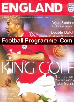 England v Holland 2005 – Villa Park