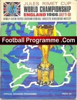 England World Cup 1966 Souvenir Brochure – 5
