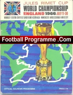 England World Cup 1966 Souvenir Brochure – 4