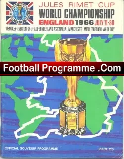 England World Cup 1966 Souvenir Brochure – 1