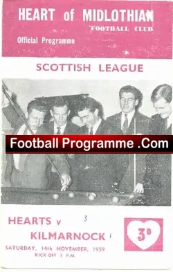 Heart Of Midlothian v Kilmarnock 1959 – to clear
