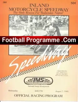 International Speedway Programme 1985