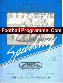 International Speedway Programme 1985