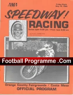 International Speedway Programme 1985