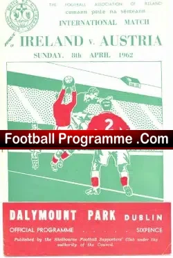 Ireland v Austria 1962