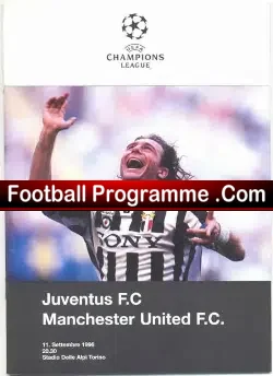 Juventus v Manchester United 1996 – Juve Italy
