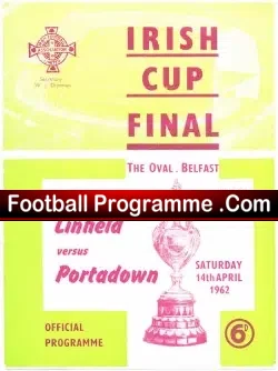 Linfield v Portadown 1962 – Irish Cup Final Ireland