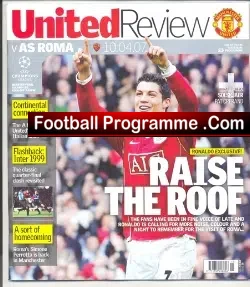 Manchester United v AS Roma 2007 – QF