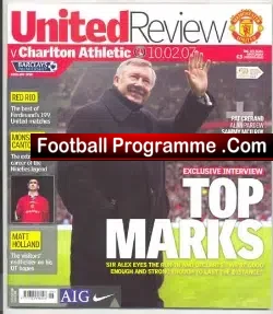 Manchester United v Charlton Athletic 2007