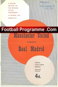 Manchester United v Real Madrid 1959