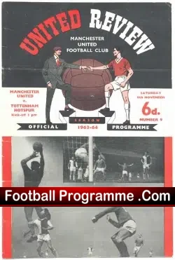 Manchester United v Tottenham 1963