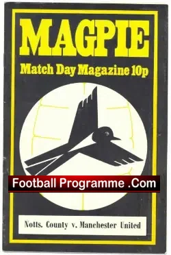 Notts County v Manchester United 1975