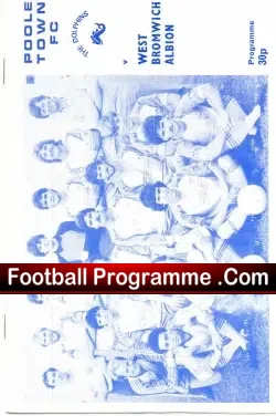 Poole Town v WBA 1982 – George Best