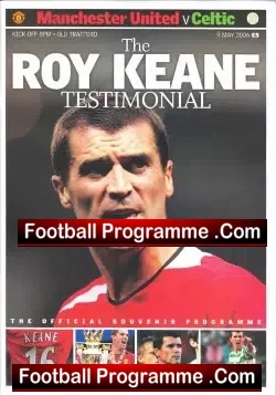 Roy Keane Testimonial Benefit Match Manchester United 2006