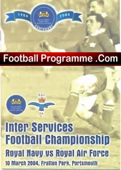 Royal Navy v Royal Air Force RAF 2004