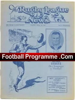 Rugby League News 1939 – Sydney – Newtown – Canterbury