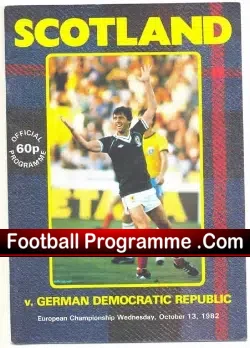 Scotland v Germany 1982