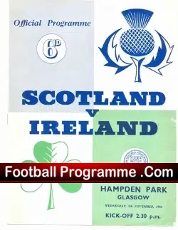 Scotland v Ireland 1960
