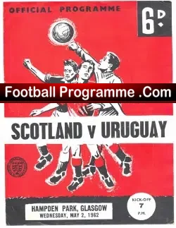 Scotland v Uruguay 1962