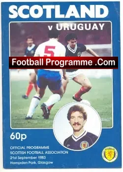 Scotland v Uruguay 1983 – Glasgow