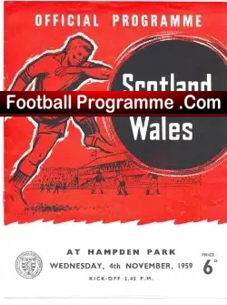 Scotland v Wales 1959