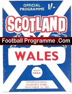 Scotland v Wales 1965