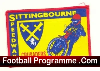 Sittingbourne Speedway Cloth Patch Badge - sports memorabilia