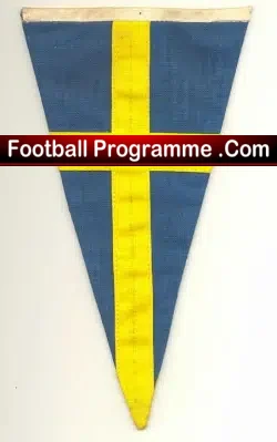 Sweden Old  Cloth Speedway Pennant