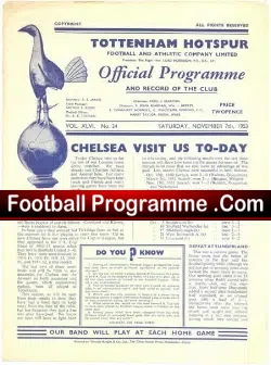 Tottenham Hotspur v Chelsea 1953