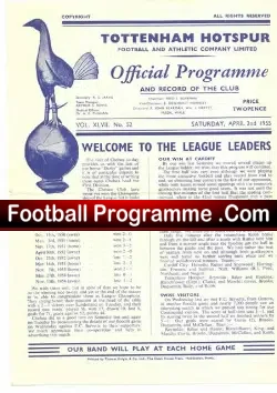 Tottenham Hotspur v Chelsea 1955 – League Champions