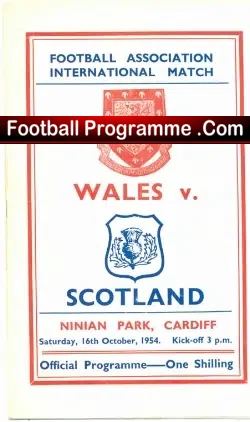 Wales v Scotland 1954