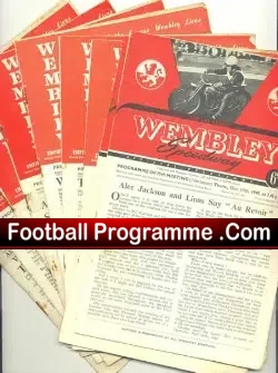 Wembley Speedway 1940’s – Pack X 9