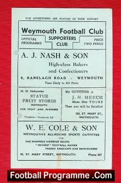Weymouth v Bovington A 1947