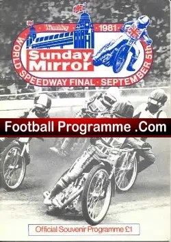 World Speedway Championship World Final 1981