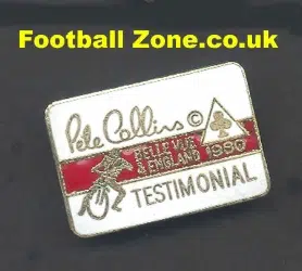 Peter Collins Testimonial Belle Vue Aces Speedway Badge 1980
