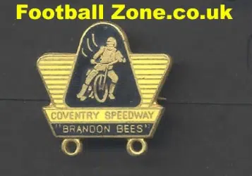 Coventry Speedway Badge Brandon Bees